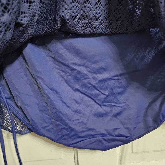Swim by Cacique Crochet Swim Skirt Lane Bryant - Picture 6 of 8
